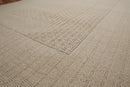5'3" x 8'3" Authentic Wool and Acrylic Oriental Area Rug Beige