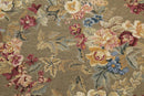 8'x10' Hand Woven 100% Wool Fresh Aubusson Needlepoint Oriental Area Rug Grayish Brown