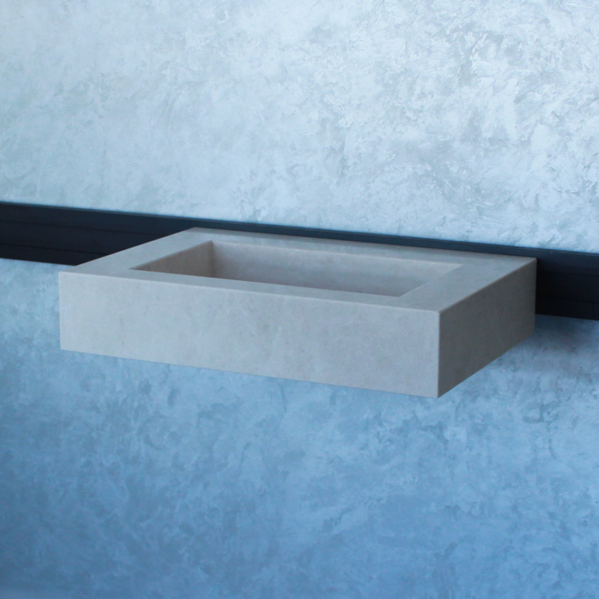 Light Pearl Marble Sink - Handcrafted Premium Artisan Finish, photo 3 of 11