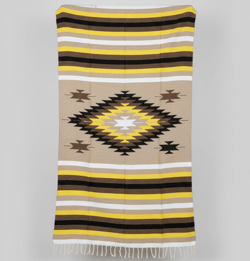 Classic Brown & Gold XL Diamond Blanket, photo 3 of 4