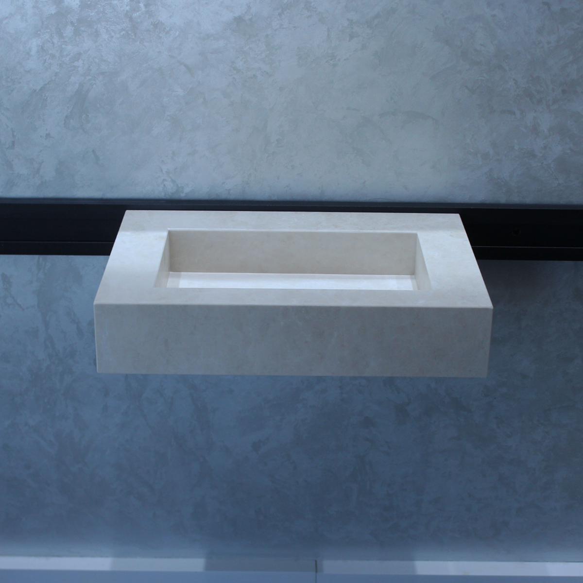 Light Pearl Marble Sink - Handcrafted Premium Artisan Finish, photo 4 of 11
