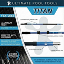 3X17 / Titan Aluminum, Titanium Swimming Pool Pole