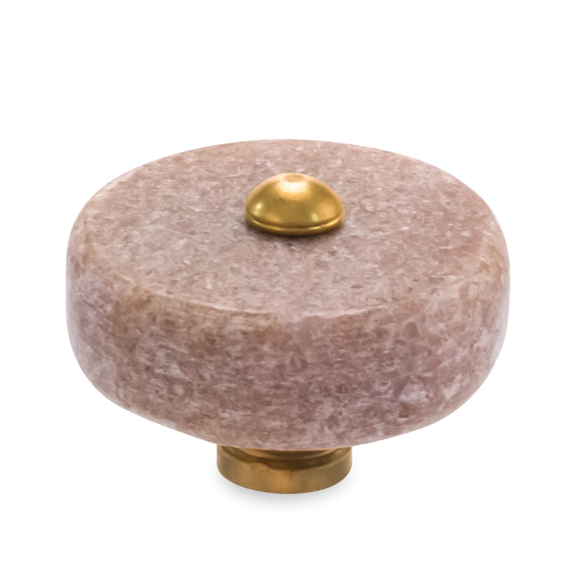 Mascot Hardware Tacoma 1-1/2 in. Marble Smoky Drawer Cabinet Knob