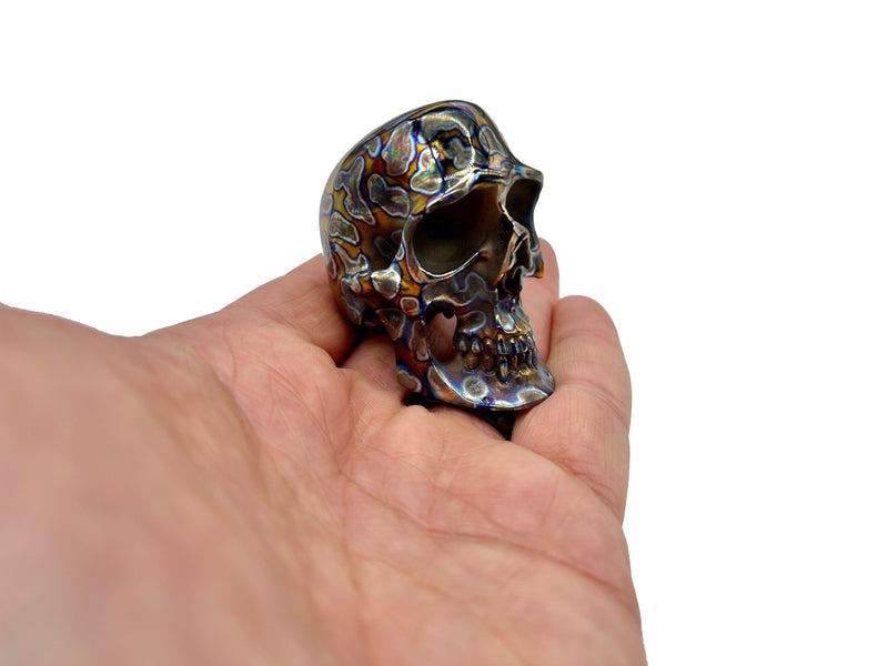 Custom Titanium Colossus Skull by Tony Fabrioli  ( Limited Run! )