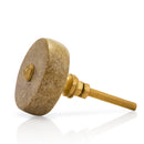 Mascot Hardware Tacoma 1-1/2 in. Marble Smoky Drawer Cabinet Knob