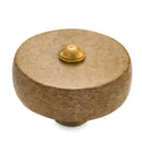 Mascot Hardware Tacoma 1-1/2 in. Marble Smoky Drawer Cabinet Knob