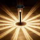Berkely Jensen 12 -Lumens Oil-rubbed Bronze Solar LED Outdoor Path Light 5 Pack( 3000-Kelvins K)
