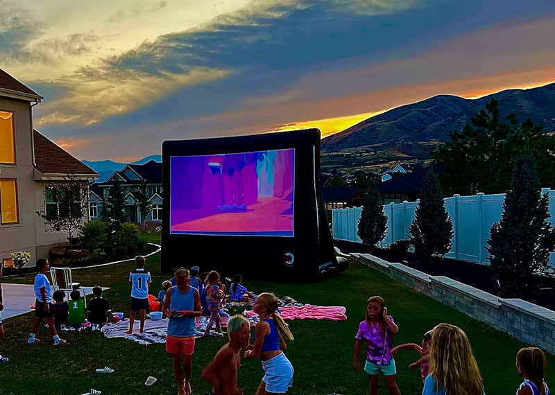 Elite Outdoor Movies 13' Professional Outdoor Cinema System