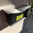 ButterFly Box in JET BLACK - Wall Mount Mailbox