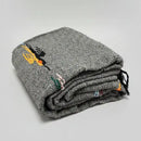 Charcoal Thunderbird Baja Blanket by West Path