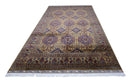 Hand-Knotted Afghani Zerkhaki Wool Rug – 6’7″  x  10’2″