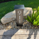 RadiantLight 27" tall ADDRESS MARKER Landscape Light - Garden Light