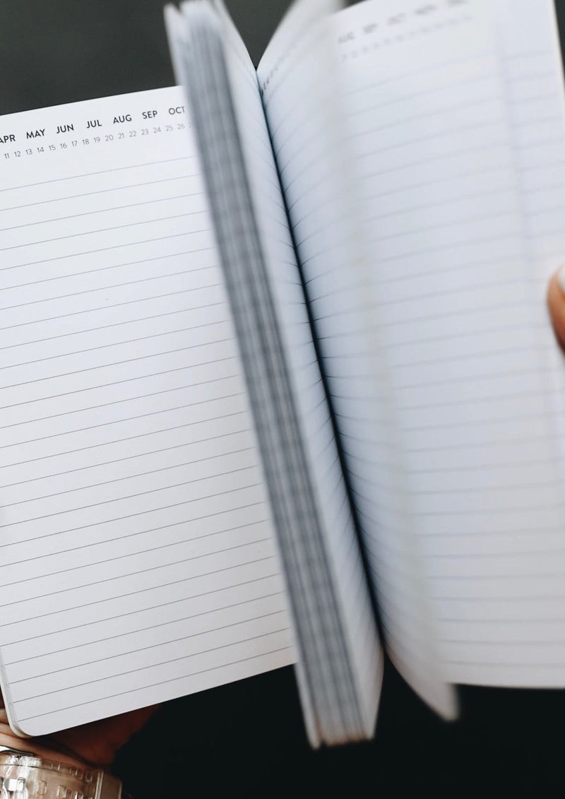 5x8 Undated Monthly Planner - Halfsies Edition