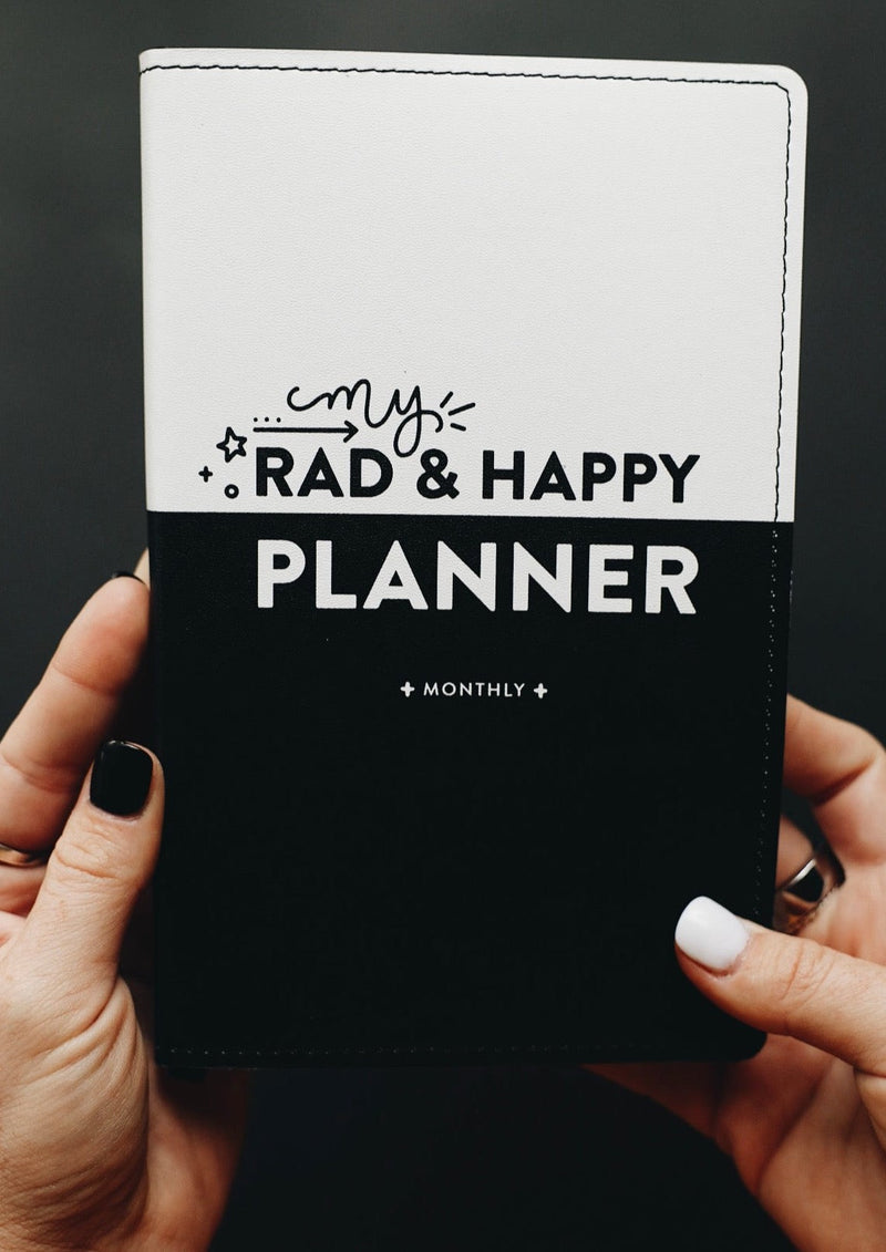 5x8 Undated Monthly Planner - Halfsies Edition