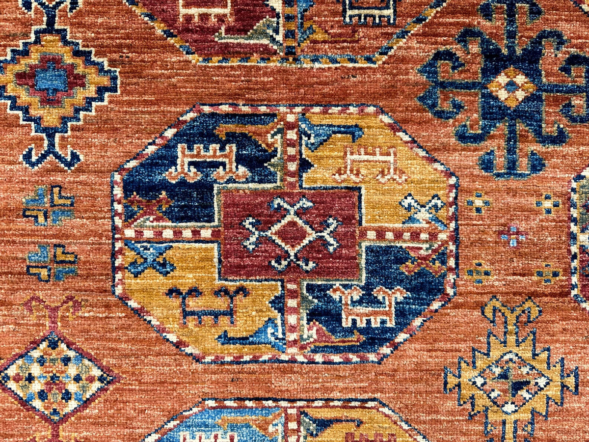 Ersari Bokhara (8'10"x12'04") rust, photo 11 of 12