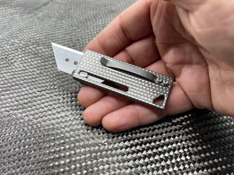 MaxMadCo Design - Titanium - Utility Blade Knife 🔥 New Gen 2🔥