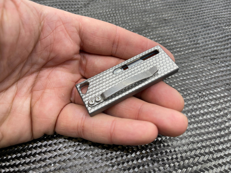 MaxMadCo Design - Titanium - Utility Blade Knife 🔥 New Gen 2🔥