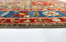 Afghan Ariyana (3'11"x5'09") brown/blue