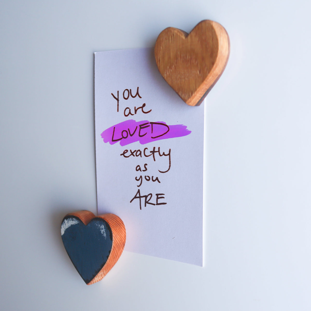 Wooden Heart Magnets, photo 9 of 9