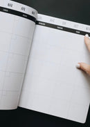 8.5 x 11 Undated Education Planner - Halfsies Edition