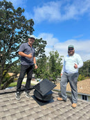 12" Solar Attic Vent Fan -55W by Langy Solar Lights