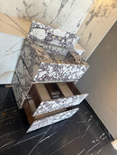 Calacatta Viola Marble Vanity Freestanding by MEG Custom Marble By Ziynet A. LLC