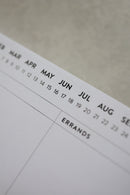 8x10 Undated Planner - Stars Edition