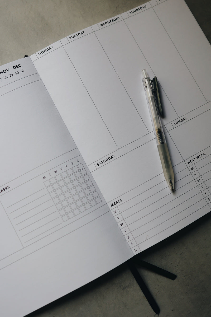 8x10 Undated Planner - Stars Edition