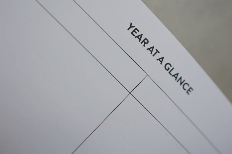 8x10 Undated Planner - Stars Edition