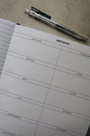 8x10 Undated Planner - Stars Edition