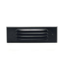 STBP03 Tulay Black Louvered Brass Step Light Low Voltage Outdoor Lighting