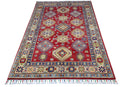 Hand-Knotted Afghani Kazak Wool Rug – 3’10″  x  6’0″