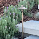 BPLP08 Tulay BH 18" Antique Brass Path Light Low Voltage Landscape Lighting by Kings Outdoor Lighting