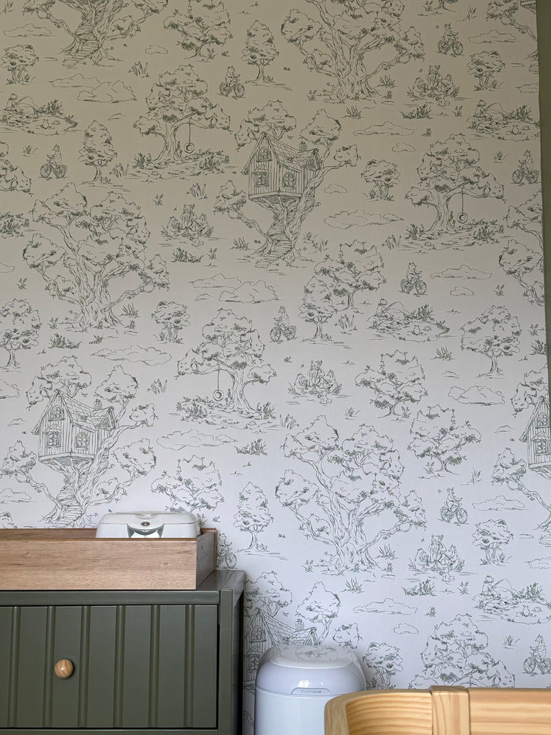 Wyatt Wallpaper by Aubrey Fairchild