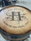 Premium Whiskey Barrel Cabinet