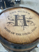 Premium Whiskey Barrel Cabinet