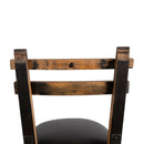 160 PROOF Bar Stool with Swivel Vinyl Seat