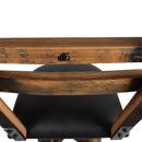 160 PROOF Bar Stool with Swivel Vinyl Seat