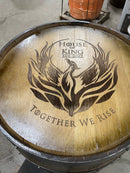 Premium Whiskey Barrel Cabinet