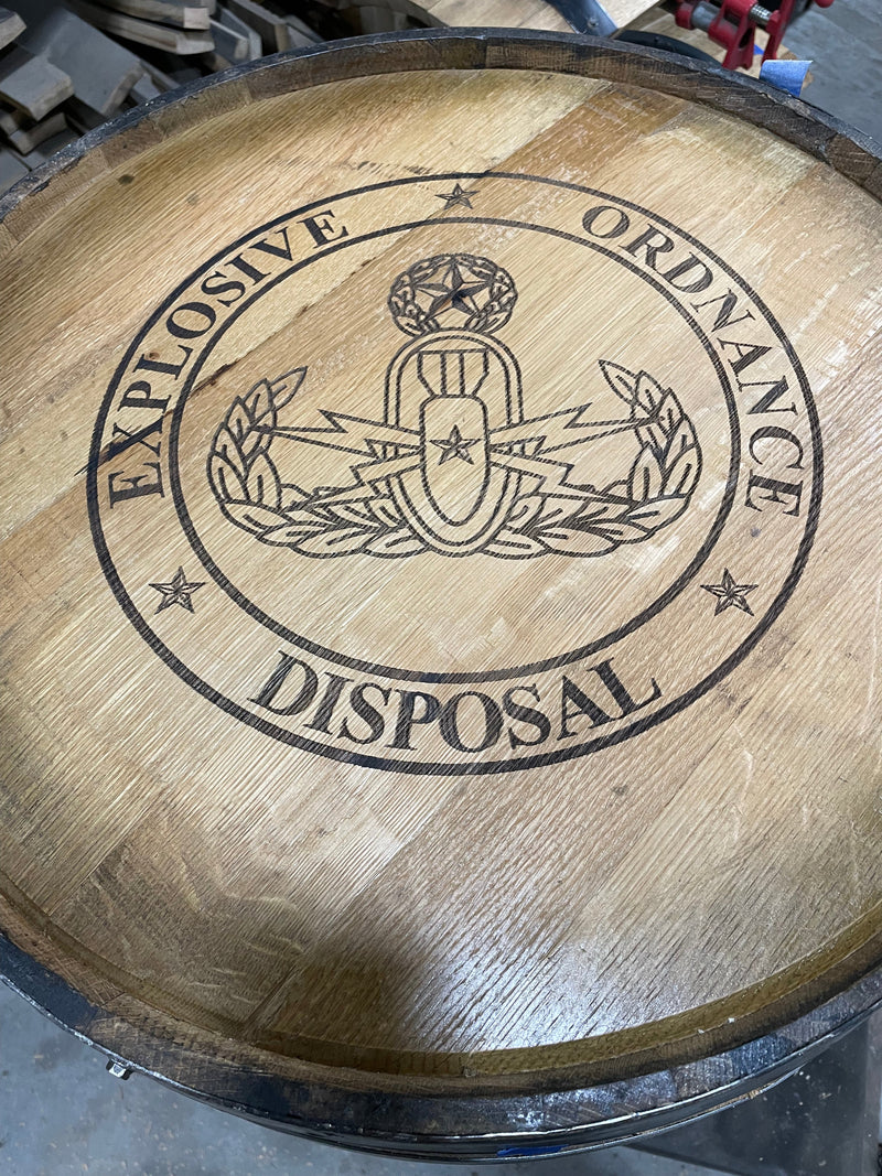 Standard  Whiskey Barrel Cabinet
