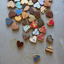 Handmade Wooden Hearts