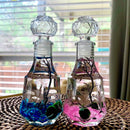 Valentine’s Day Romantic Marimo Moss Balls 2PCS Set Glass Bottle Aquarium With Lid Love Plants for Beginners for Couples