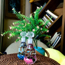 Valentine’s Day Romantic Marimo Moss Balls 2PCS Set Glass Bottle Aquarium With Lid Love Plants for Beginners for Couples