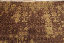 9' x 12' Hand knotted 100% Wool pile Oriental Area Rug Transitional 9x12 Brown