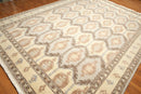 9' x 12' Hand knotted Wool Traditional Oriental Area Rug full pile 9x12 Beige