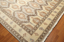 9' x 12' Hand knotted Wool Traditional Oriental Area Rug full pile 9x12 Beige