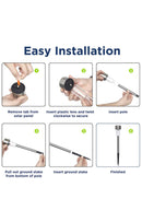 48 Pack Outdoor Stainless Steel Led Solar Power Light Lawn Garden Landscape Pathway