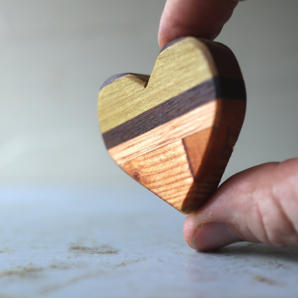 Striped Wooden Hearts, photo 7 of 18