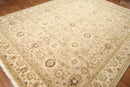 9' x 12' Traditional Oushak Hand Knotted Area Rug Carpet 100% wool Beige