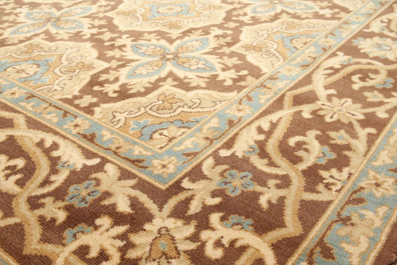 9' x 12' Traditional Oriental Area Rug 100% New Zealand wool New Beige